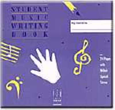 Student Music Writing Book - Inabinet|Peterson with Faber & Faber - FJH Music Company Book