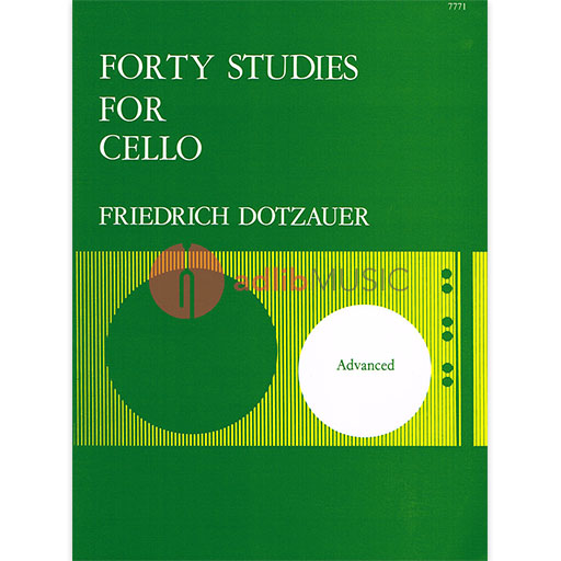 Dotzauer - 40 Studies - Cello Stainer & Bell 7771