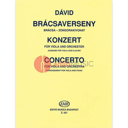 David - Concerto - Violin/Piano Accompaniment EMB Z627