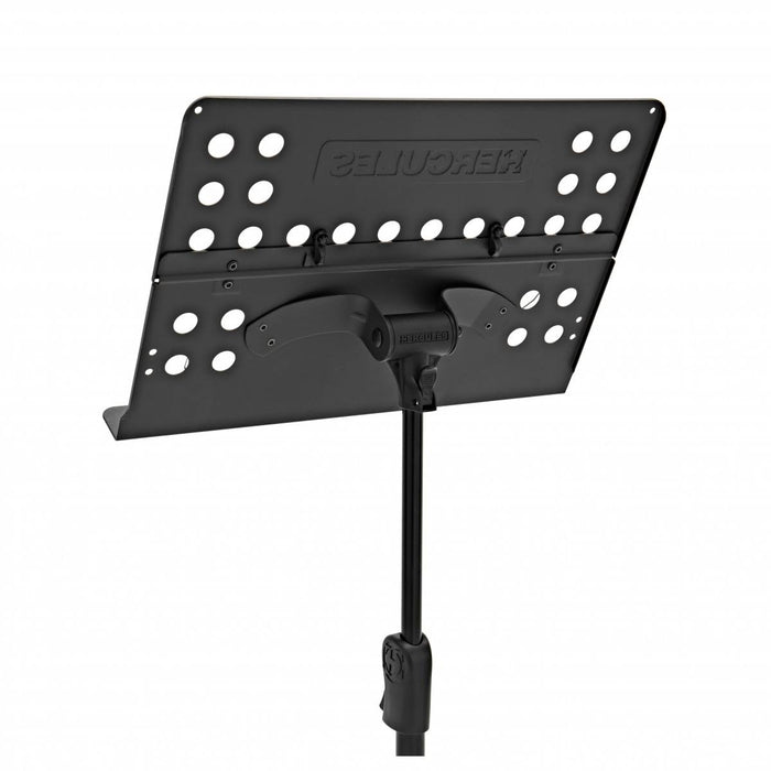Hercules Tripod Orchestra Music Stand with Foldable Desk