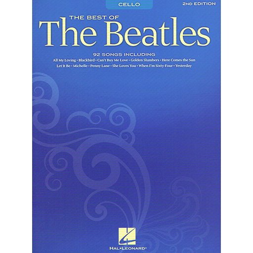 Best of the Beatles - Cello Solo Hal Leonard 842118