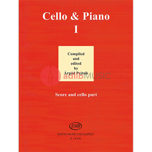 Cello and Piano Book 1 - Cello/Piano Accompaniment EMB Z14636 (Product used to be called Cello Meets Piano)