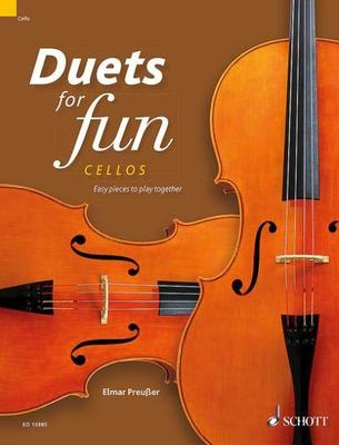 Duets for fun: Cellos - Easy pieces to play together - Various - Cello Schott Music Cello Duet