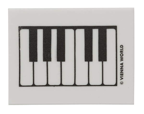 Eraser White with Black Keyboard