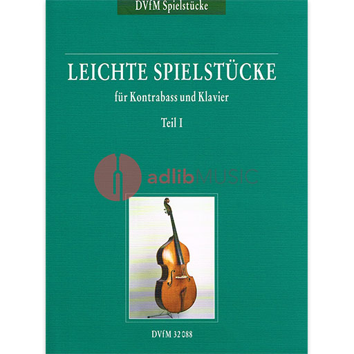 Leichte Spielstucke Book 1 - Various - Double Bass DVfM