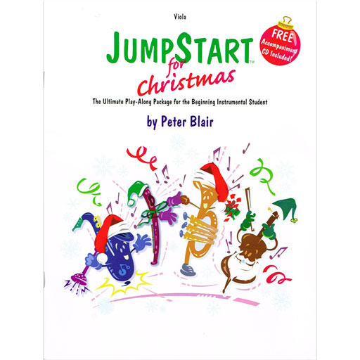 Jumpstart for Christmas - Viola Part/CD by Blair 1001125684