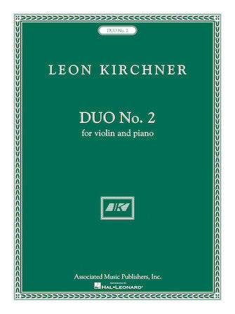 Kirchner - Duo #2 - Violin/Piano Schirmer 50485827