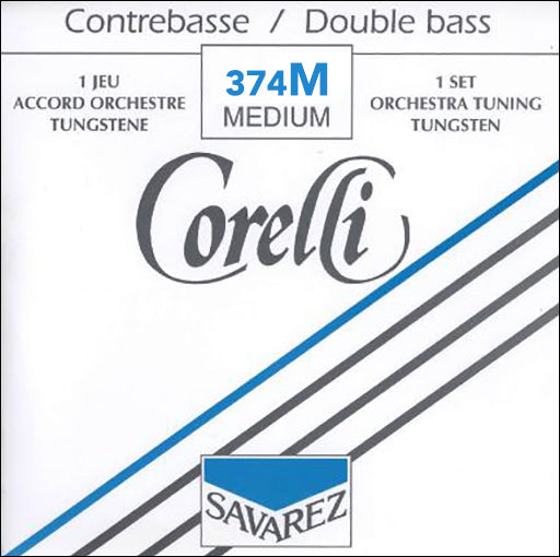Corelli Double Bass Tungsten E String Medium 3/4-4/4
