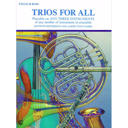 Trios for All - 3 Cellos or 3 Double Basses Warner Bros 1102868667