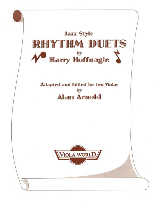 Huffnagle - Jazz Style Rhythm Duets - 2 Violas arranged by Arnold Viola World VWP100155