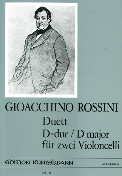 Rossini - Duet in Dmaj - 2 Cellos arranged by Thomas Mifune Kunzelmann GM1155