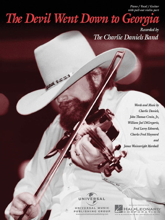 The Devil Went Down to Georgia with Pull-Out Violin Part - The Charlie Daniels Band - Piano, Violin, Vocal - Hal Leonard