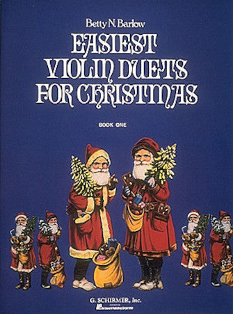 Easiest Violin Duets for Christmas Volume 1 - Violin Duet Schirmer 50334830