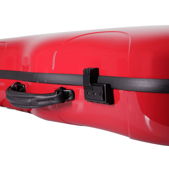 GEWA Air 2.0 Shaped Adjustable Viola Case Red Gloss 16.5"-15"