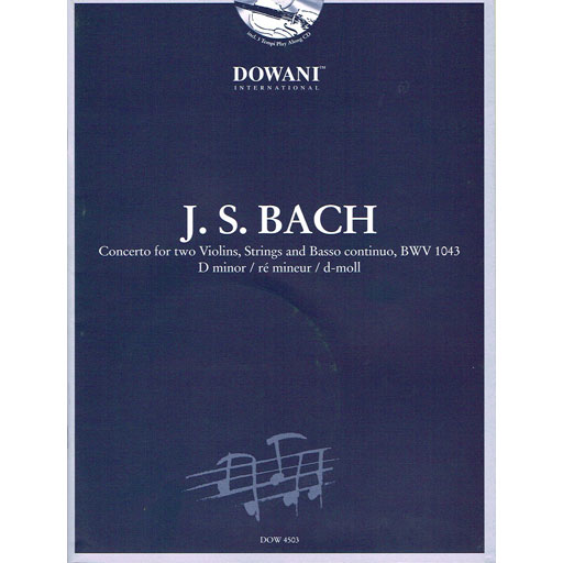 Bach - Double Concerto in Dmin BWV1043 - Violin Duet/Piano/Dowani CD 44006468