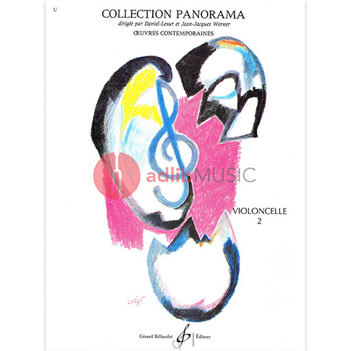 Collection Panorama Book 2 - Cello/Piano Accompaniment Billaudot MK123