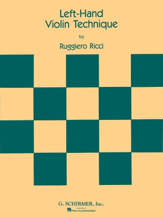 Ricci - Left Hand Technique - Violin Book Schirmer 50480044