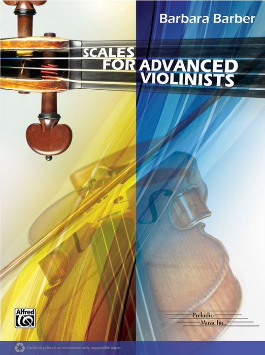Scales for Advanced Violinists - Violin by Barber Summy Birchard 8010X