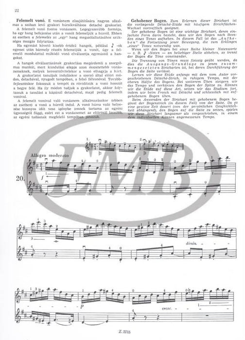 Dont - Gradus ad Parnassum Op38/2 - Violin/2nd Violin Accompaniment EMB Z2215