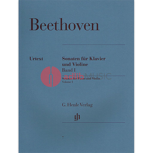 Beethoven - Sonatas Volume 1 - Violin/Piano Accompaniment Henle HN007