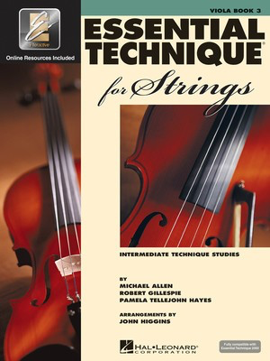 Essential Technique (Essential Elements Series) Book 3 - Viola/Audio Access Online 868075