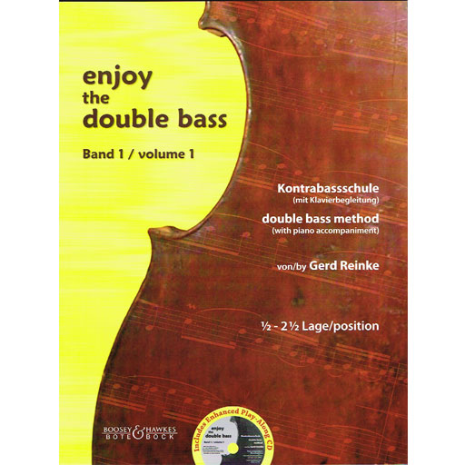 Enjoy the Double Bass Volume 1 - Double Bass/CD by Gerd Boosey & Hawkes M202523131