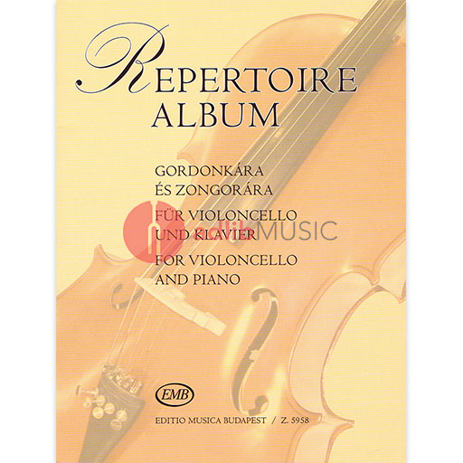Repertoire Album - Cello/Piano Accompaniment edited by Friss EMB Z5958