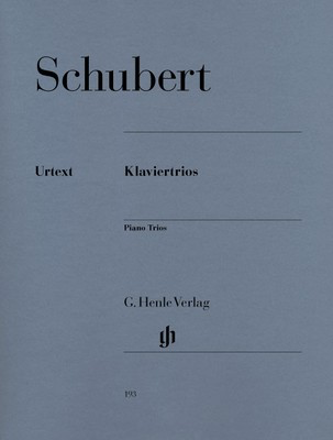 Schubert - Piano Trios Op99 & Op100 - Violin/Cello/Piano Henle HN193