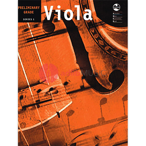 AMEB Viola Series 1 Preliminary Grade - Viola/Piano Accompaniment AMEB 1202071639