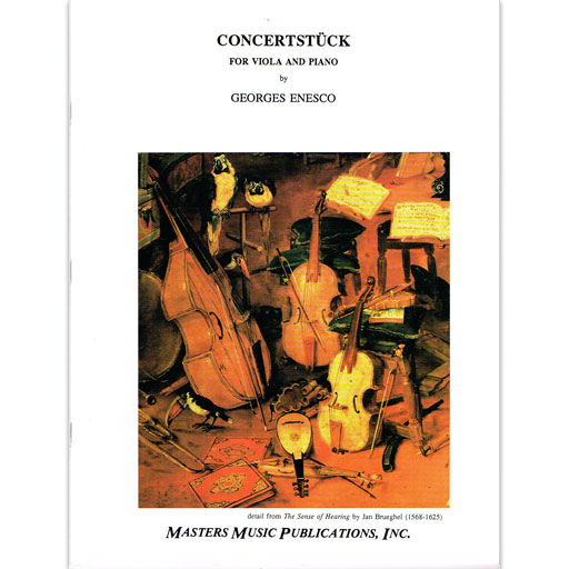 Enesco - Concertpiece - Viola/Piano Accompaniment Masters Music M1110