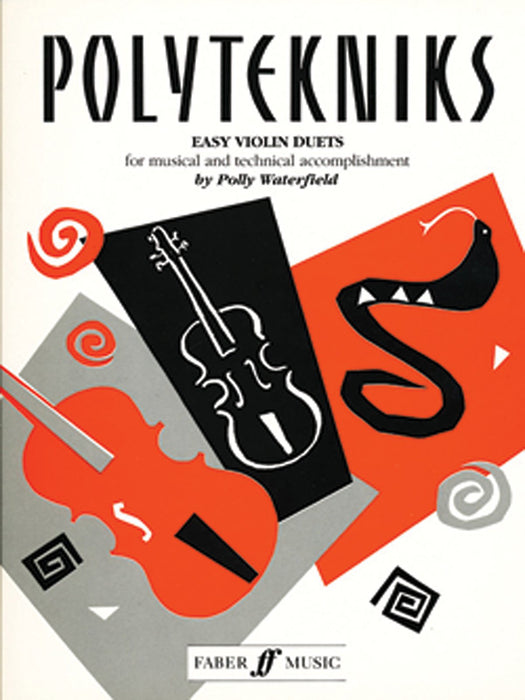 Polytekniks Easy Violin Duets by Waterfield Faber 0571512992