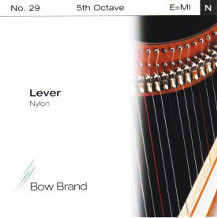 Bow Brand Nylon - Lever Harp, Octave 5, Single E