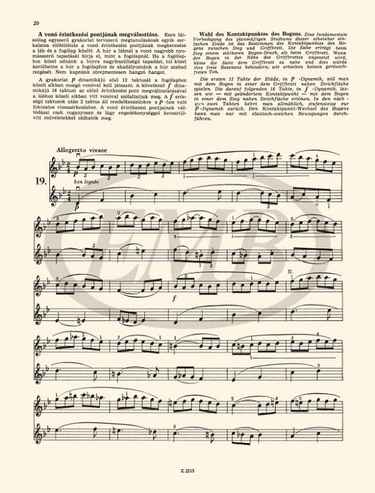 Dont - Gradus ad Parnassum Op38/3 - Violin/2nd Violin Accompaniment EMB Z2215