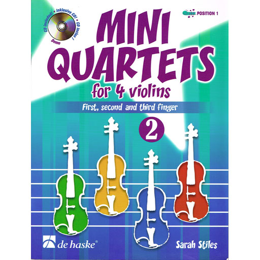 Stiles - Mini Quartets Volume 2 - 4 Violins DeHaske DHP 1074320-400