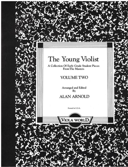 Arnold - Young Violist Book 2 - Viola/Piano Accompaniment Viola World VWP000068