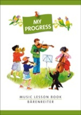 My Progress Music Lesson Book -