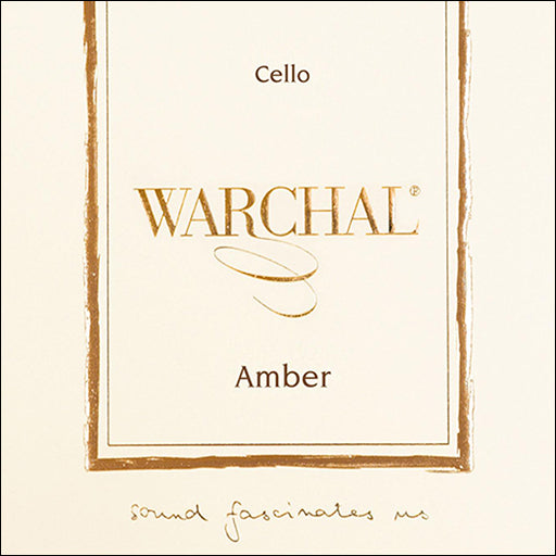 Warchal Amber Cello String Set Medium 4/4