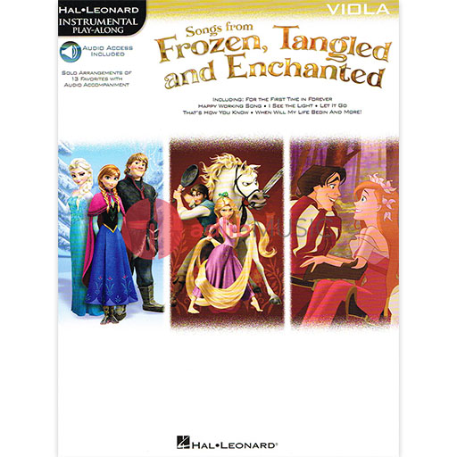 Frozen, Tangled & Enchanted - Viola/Audio Access Hal Leonard 126929