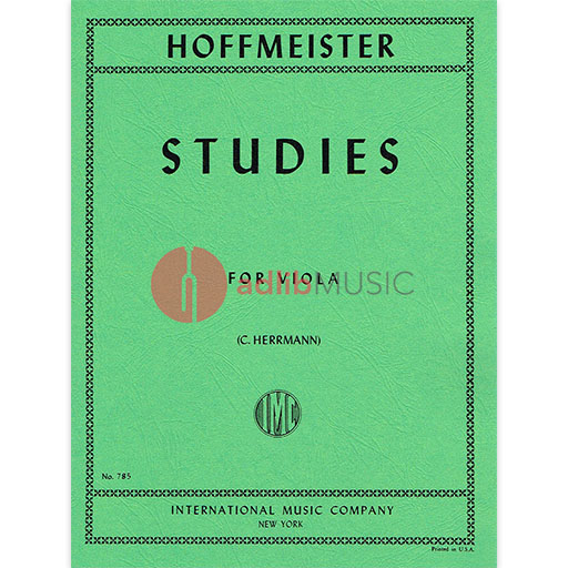 Hoffmeister - 12 Studies - Viola Solo IMC IMC0785