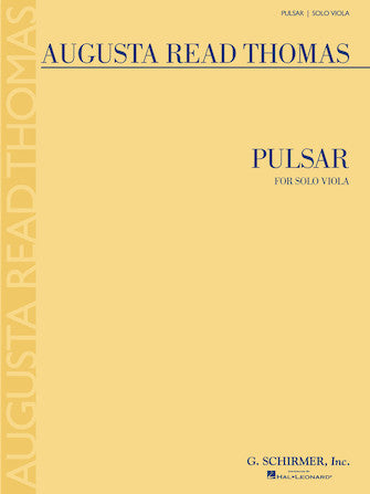 Thomas, AR - Pulsar - Viola Solo Schirmer 50486252