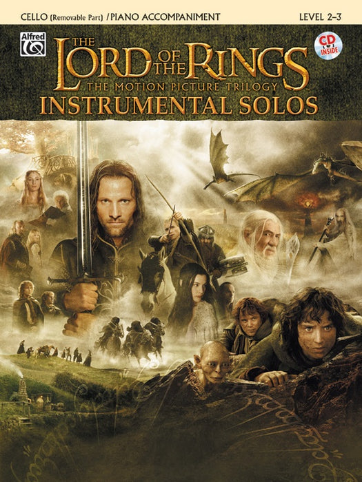 Lord of the Rings Instrumental Solo - Cello/CD/Piano Accompaniment IFM0414CD