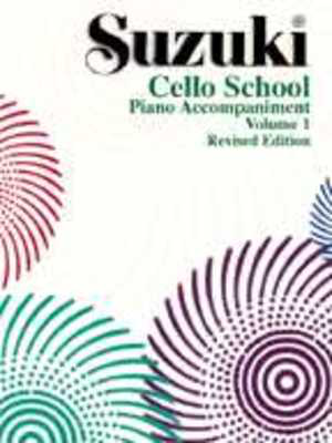 Suzuki Cello School Book/Volume 1 - Piano Accompaniment International Edition Summy Birchard 0480S