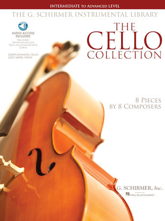 Cello Collection Intermediate to Advanced - Cello/Audio Access Online/Piano Accompaniment Schirmer 50486149