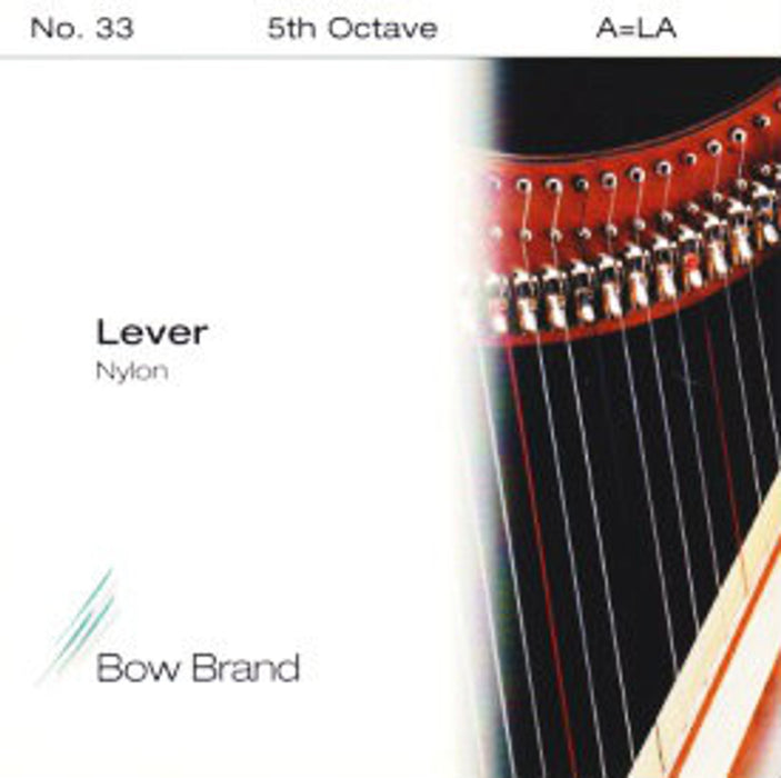 Bow Brand Nylon - Lever Harp, Octave 5, Single A