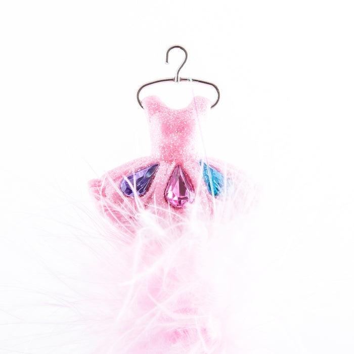 Fluffy Pen Pink Tutu with Jewels