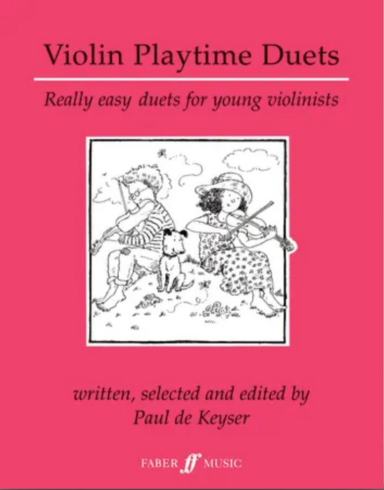 Violin Playtime Duets - Violin Duet by de Keyser Faber 0571511546
