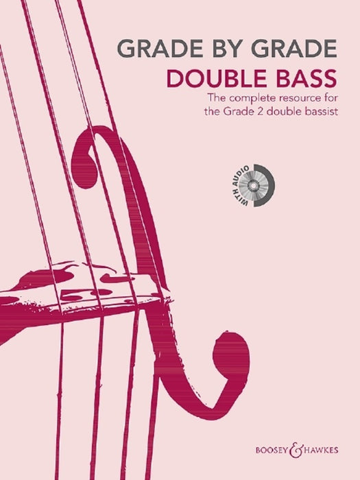 Grade by Grade Grade 2 - Double Bass/CD arranged by Elliott Boosey & Hawkes M060136023
