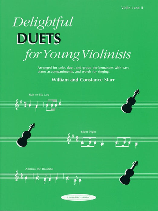 Delightful Duets - Violin Duet arranged by Starr Summy Birchard 0608