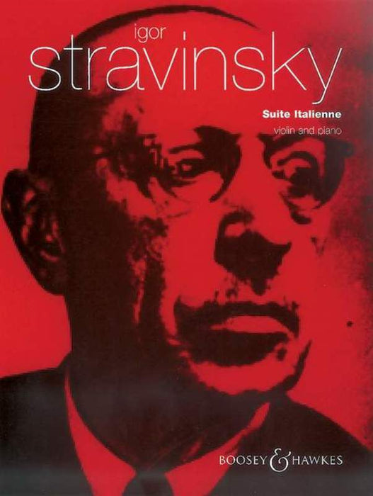 Stravinsky - Suite Italienne - Violin/Piano Accompaniment Boosey & Hawkes M060027116