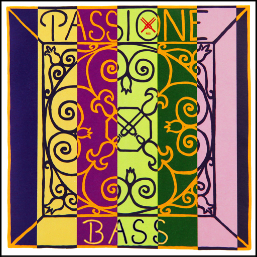 Pirastro Passione Double Bass Extension E String Medium n3/4